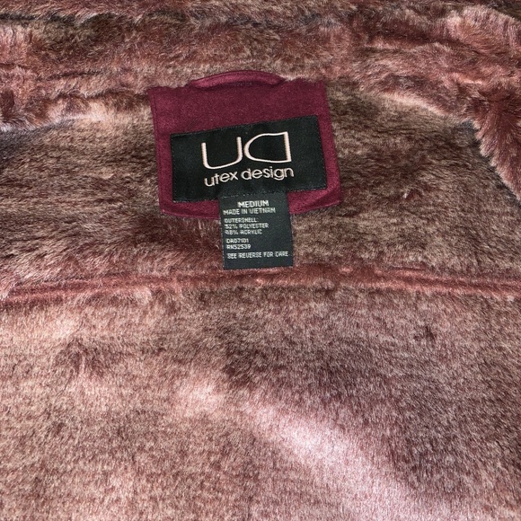 Plum Winter Coat - Picture 4 of 6